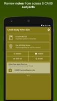 CAIIB Study Notes Lite الملصق