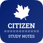 Canadian Citizenship Test Study Notes icône