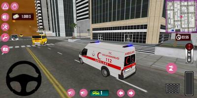 Permainan Ambulans Suara Siren screenshot 3