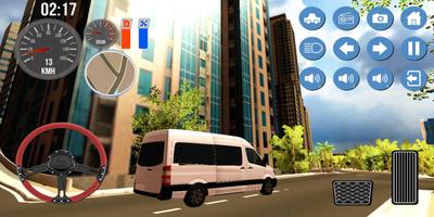 Minibus Sprinter Driving ภาพหน้าจอ 1