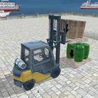 Forklift Cargo Transport icon