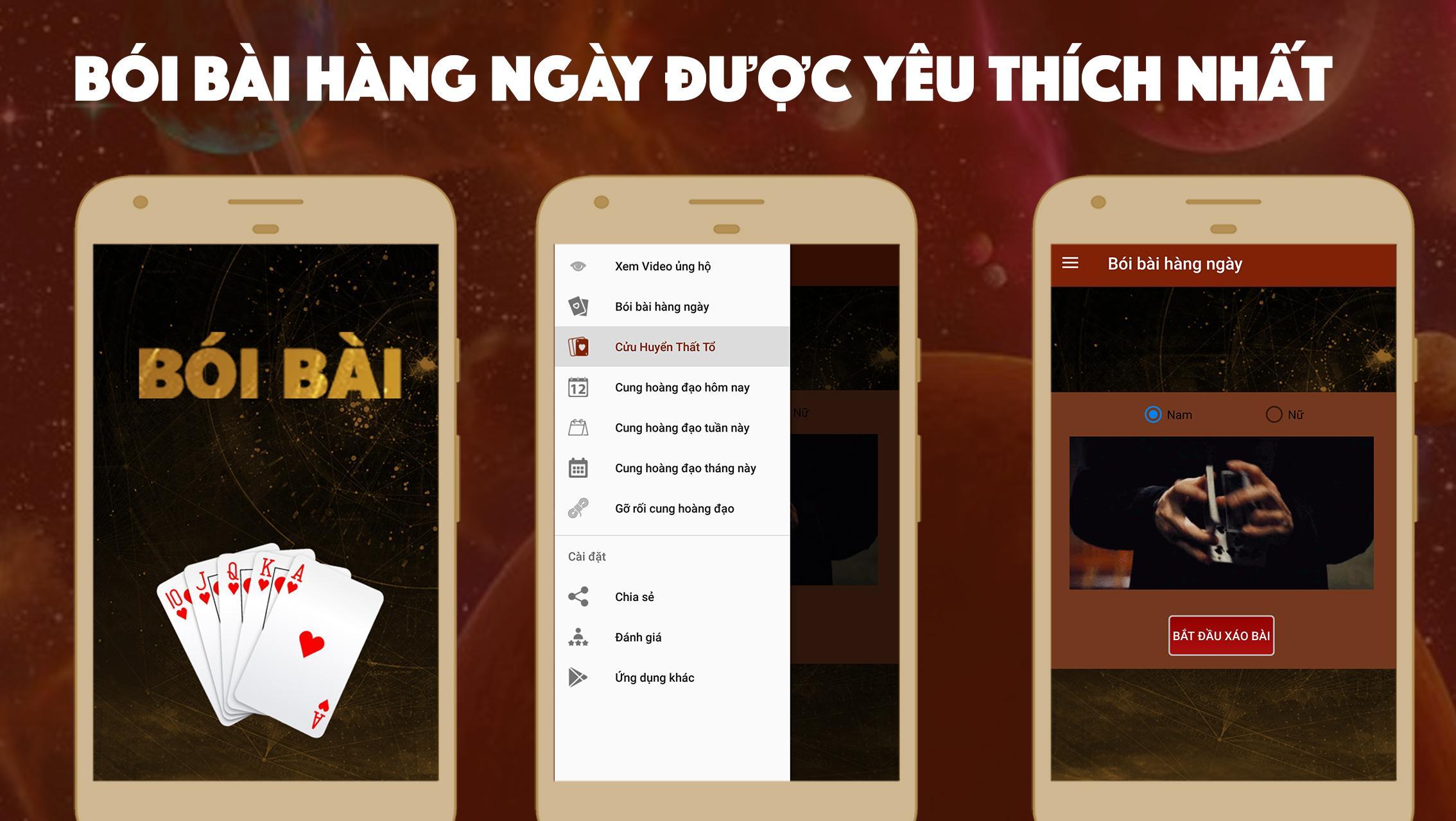 Boi Bai Hom Nay, Boi Bai Hang Ngay, Xem Boi Bai for Android - APK ...