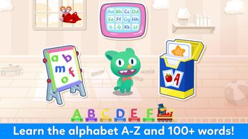 Learn Letters & Words for Kids Affiche