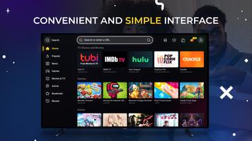 Open TV Browser تصوير الشاشة 1