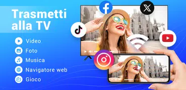 Trasmetti TV per tutta la TV