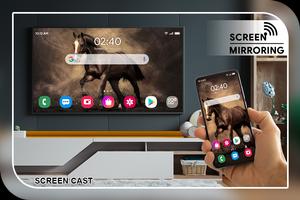 Screen Mirroring- TV Cast Affiche