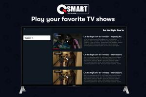Qsmart IPTV Player capture d'écran 3