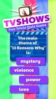 TV Shows Trivia Quiz Game Cartaz