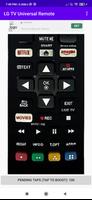 LG TV Universal Remote Cartaz