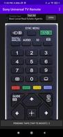 Sony Universal TV Remote poster