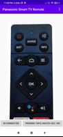 Panasonic Smart TV Remote Affiche