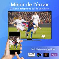 Ecran Miroir : Miracast TV Affiche