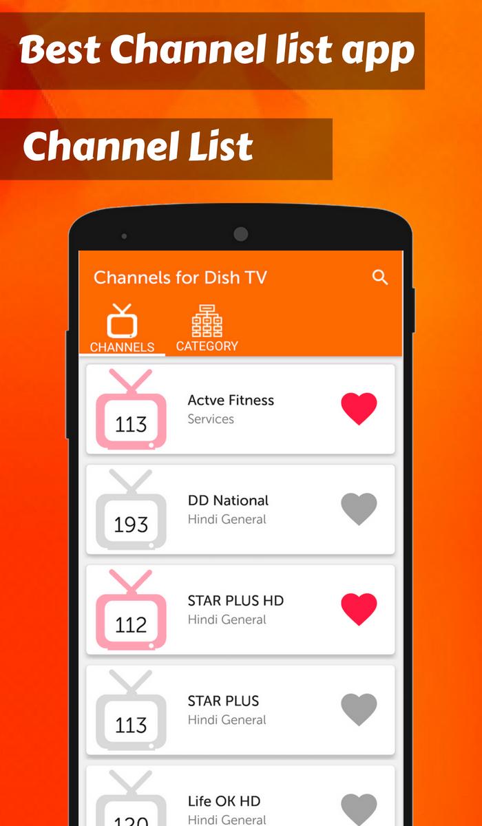 App for Dish India Channels-Dish tv Channels List تصوير الشاشة 2
