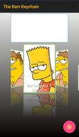 The perfect Bart Simpson keychain poster