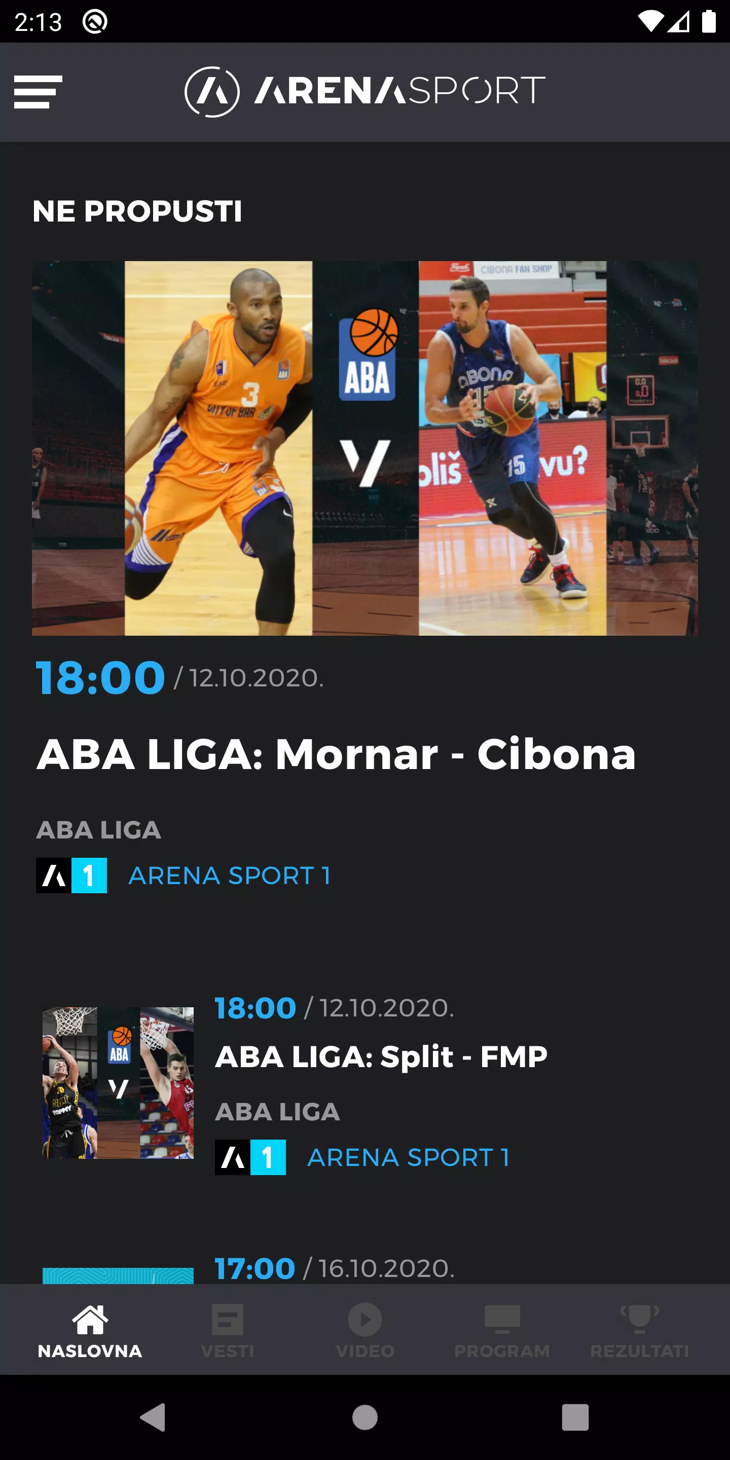 Arena Sport TV APK for Android Download
