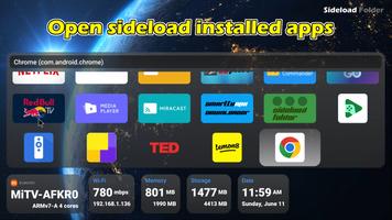 Sideload Folder: TV Launcher ảnh chụp màn hình 1