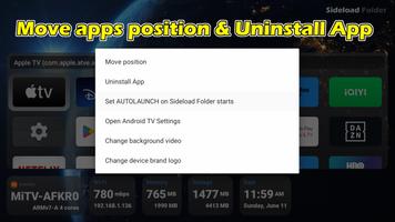 Sideload Folder: TV Launcher ảnh chụp màn hình 2