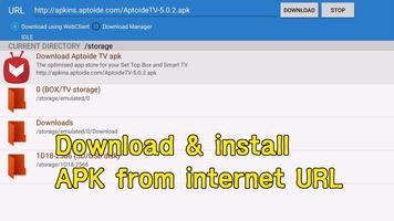 Smart TV APK downloader تصوير الشاشة 1