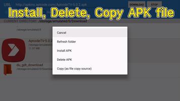 Smart TV APK downloader capture d'écran 2