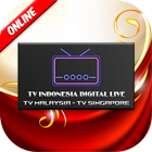 TV Indonesia Digital Live أيقونة