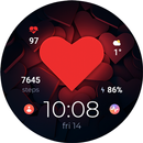 TVV Love Digital Watch Face APK