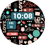 TVV Valentine's Day Watch Face