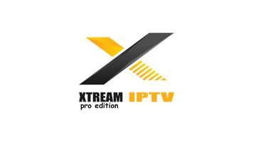 XTREAM IPTV الملصق