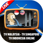 TV Malaysia - TV Singapore Zeichen