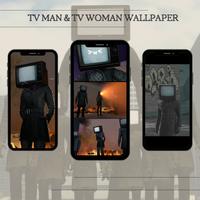 TV Man & TV Woman Wallpaper 海報
