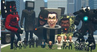 TV MAN VS MECHA CRAB For Gmod poster