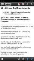 3 Schermata Kentucky Revised Statutes, KRS