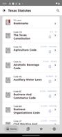 TX Laws - (Texas Statutes) plakat