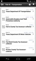 Texas Administrative Code, TAC screenshot 2