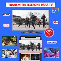 Transmitir telefone para TV Cartaz