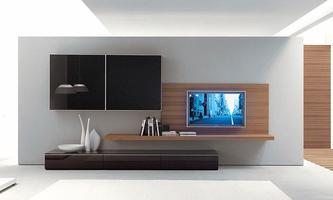 Modern TV Shelves Design Ideas Affiche