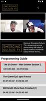 EMERGING CULTURE TV imagem de tela 1
