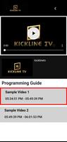 Kickline TV captura de pantalla 2