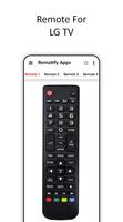 Poster LG TV Remote