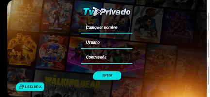 Poster Tv Privado