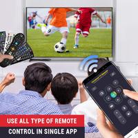 Smart TV Remote Control ポスター