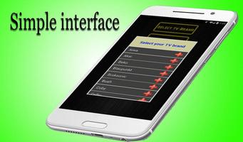 برنامه‌نما Remote Control For  tv   (IR) عکس از صفحه