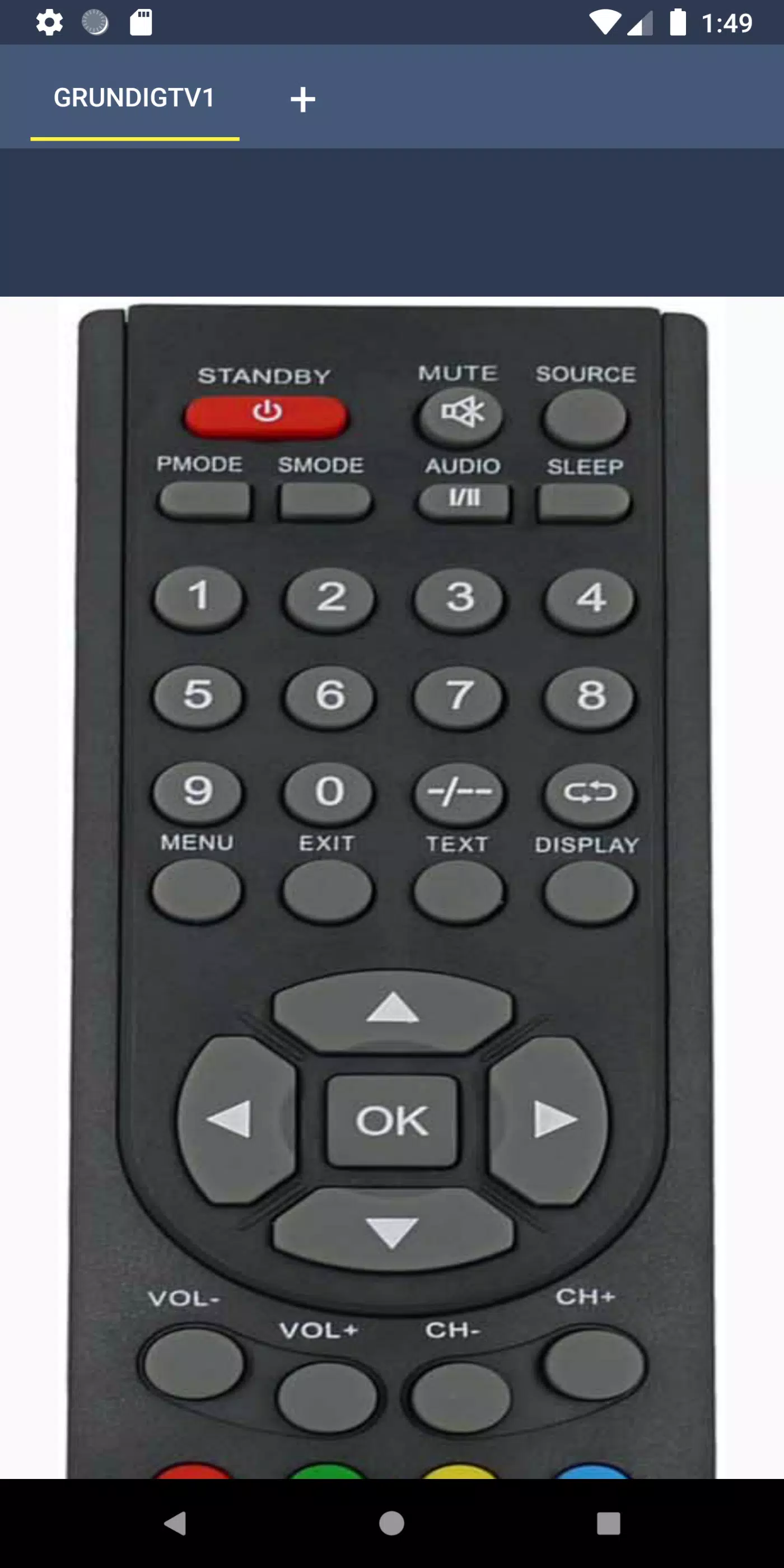Grundig TV Remote Control for Android - APK Download