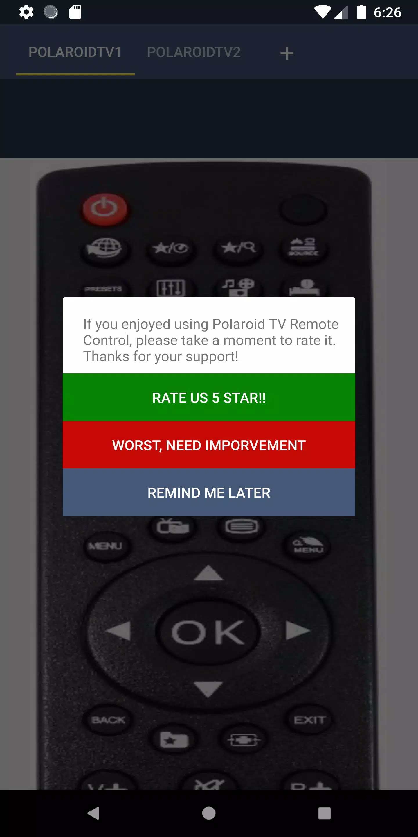 Polaroid TV Remote Control APK for Android Download