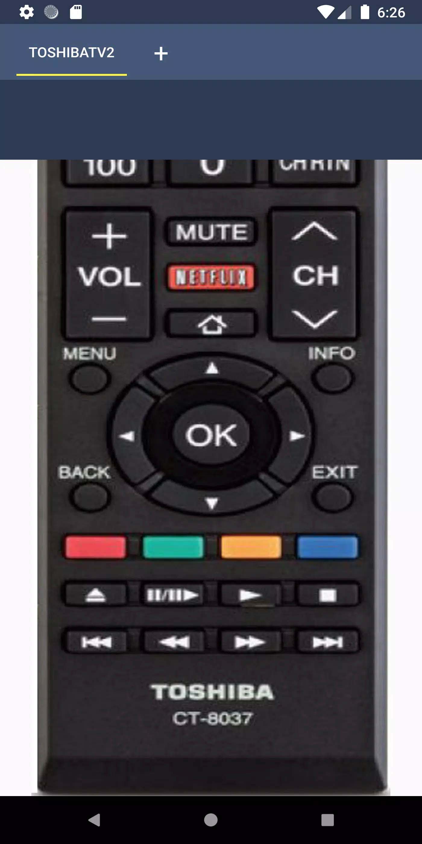 Descarga de APK de Toshiba TV Remote Control para Android