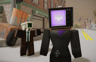 TV Woman mod for Roblox الملصق