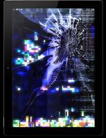 برنامه‌نما Broken Screen Prank Wallpaper عکس از صفحه