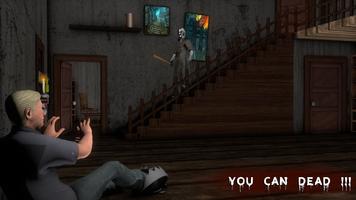 Scary Haunted House Games 3D syot layar 1