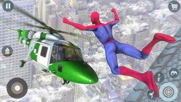 Spider Rope Hero Man Stickman تصوير الشاشة 2