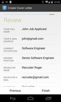 Cover Letter Maker ポスター