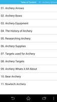 Guide for Archery & precision ポスター